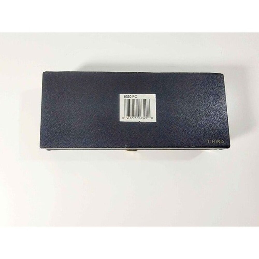 Pierre Cardin Black Boxed Pen and Pencil Set with Silver Accent Unused - Picture 4 of 4